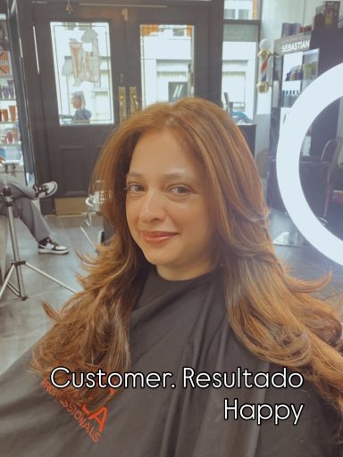 layer hair cut