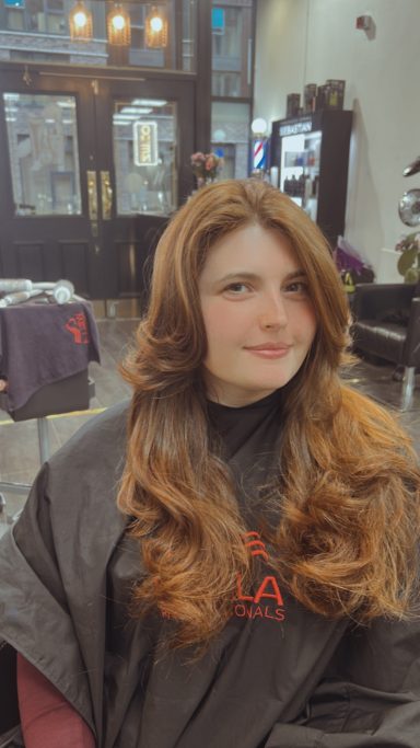 layers hair cut